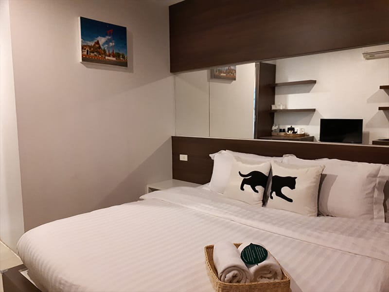 ห้องดีลักซ์เตียงใหญ่ Deluxe King
